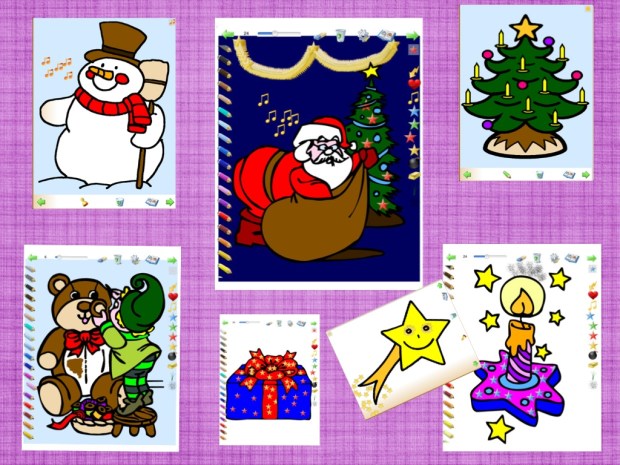 Christmas Coloring COMPOSICION