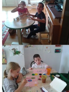 Pintanto y tomando te