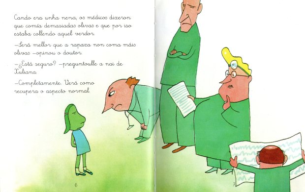 A miña tía é verde (ediciones sm)