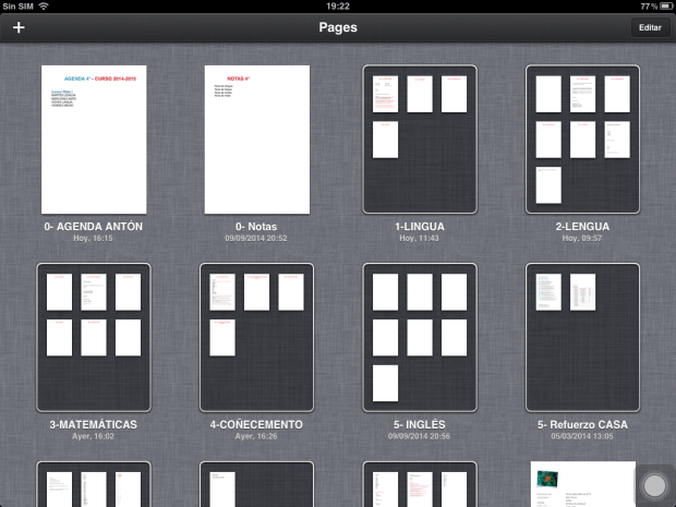 Carpetas Asignaturas