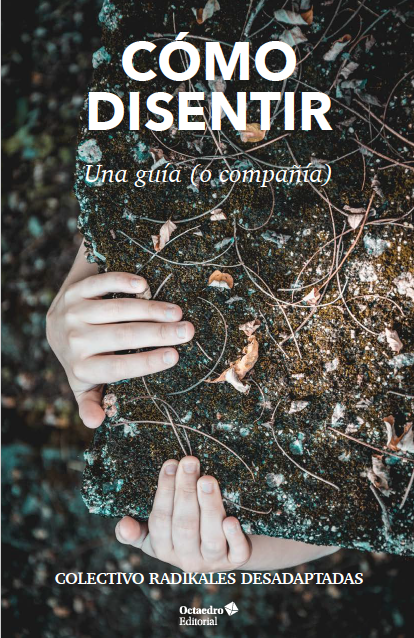 Imagen de la portada de la guía. Foto del tronco de un árbol con dos manos infantiles en su superficie