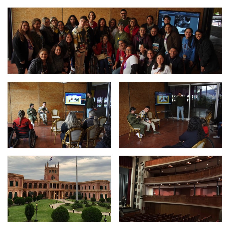 Composición con imágenes de los distintos momentos que narra Antón en su crónica.